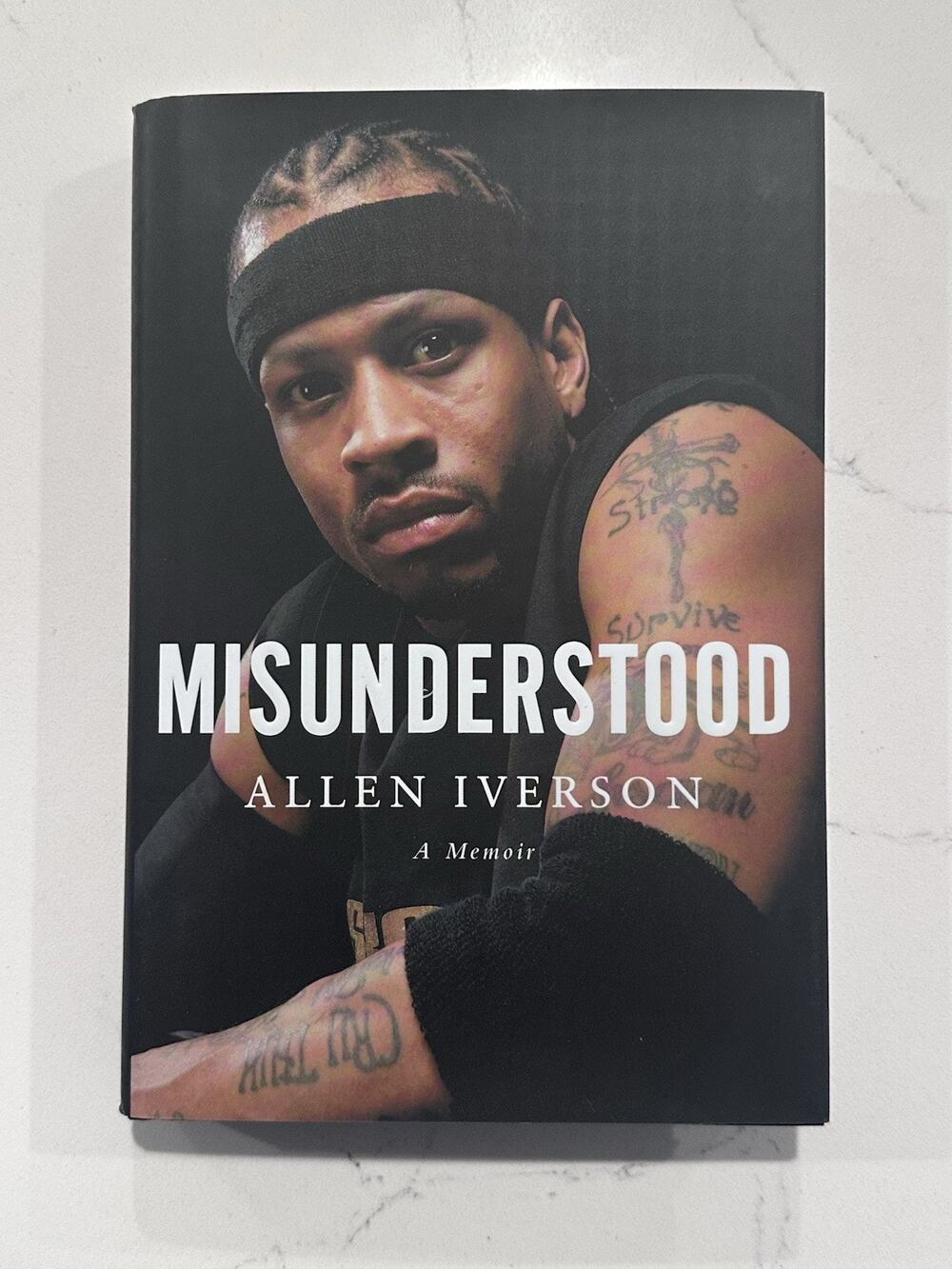 Allen Iverson 76ers Autographed Signed Memoir Book Misunderstood AUTO #2